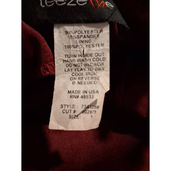 Y2K Vintage Teeze Me Velvet Whimsigoth Witchy Vampire Juniors size 1 Dress - Picture 12 of 12